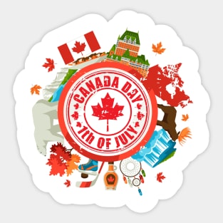 canada day Sticker